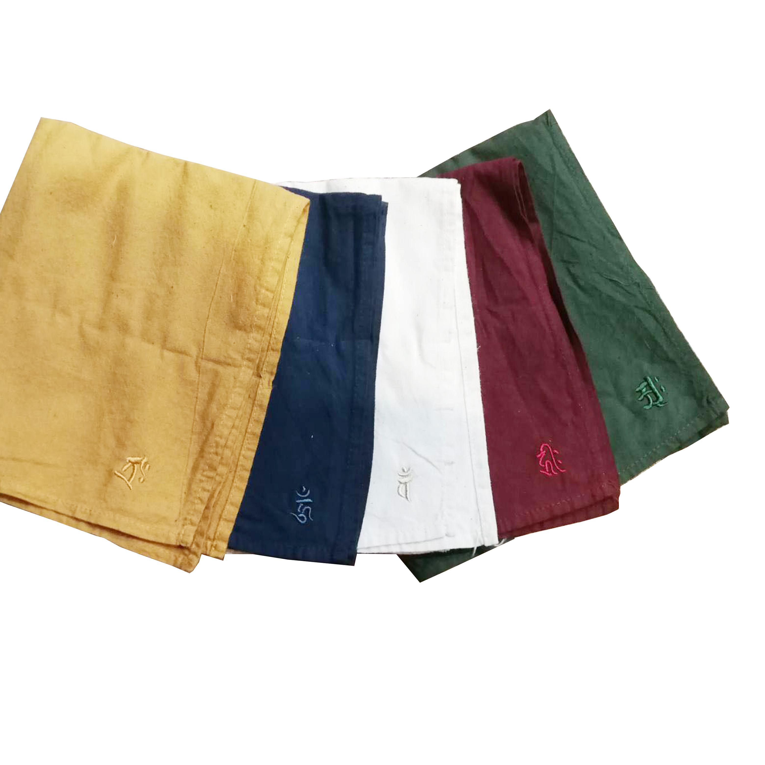 菩薩寺種子字小方巾