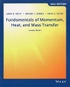 Fundamentals of Momentum, Heat, and Mass Transfer 7/e AE, Welty