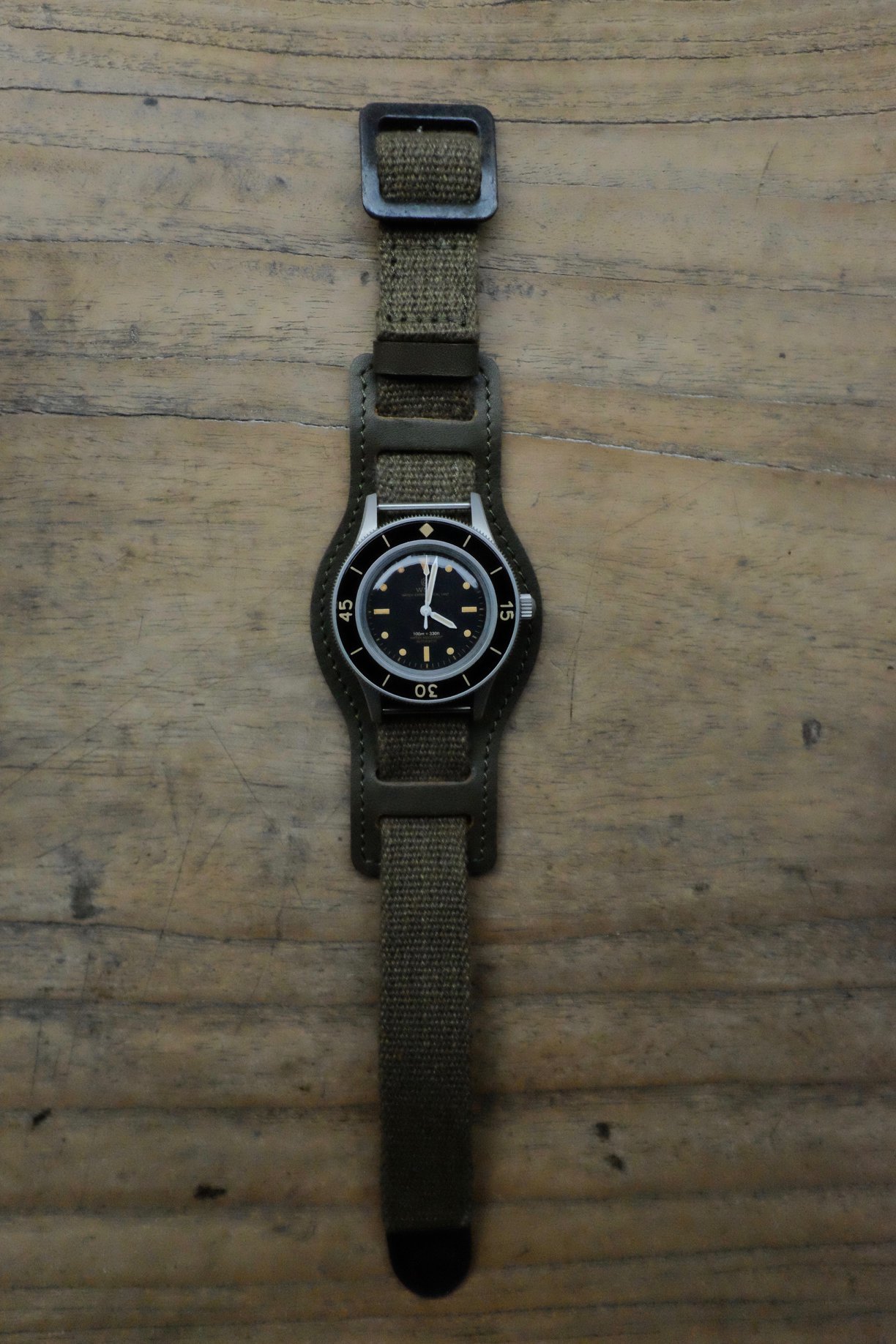 Obbi Good Label Vintage dead stock military watch strap 3
