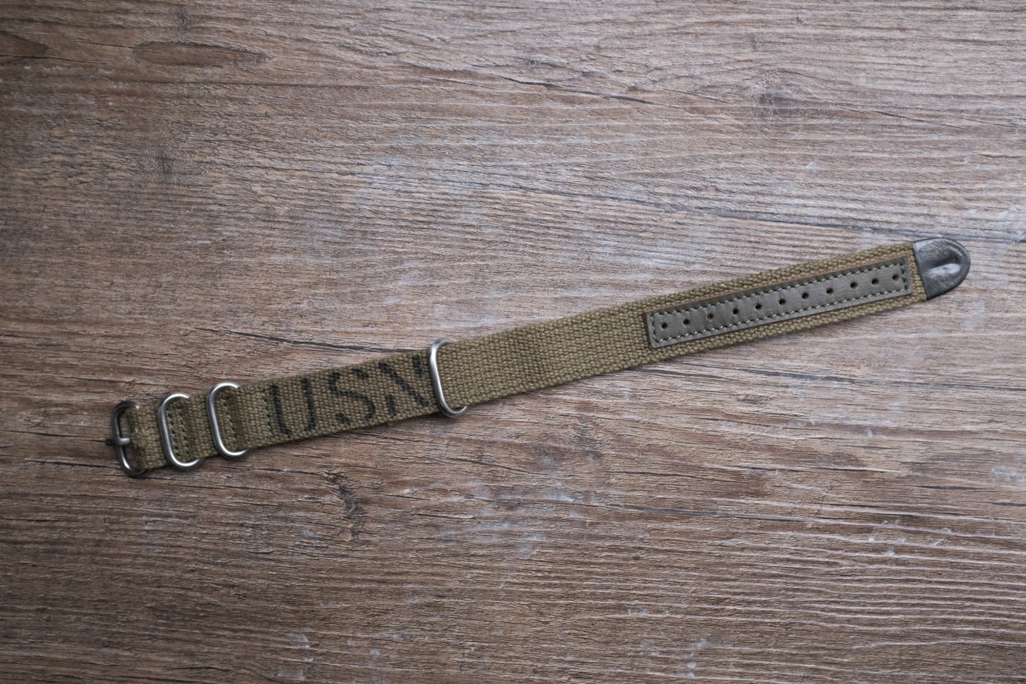 Obbi Good Label Vintage dead stock military watch strap 4