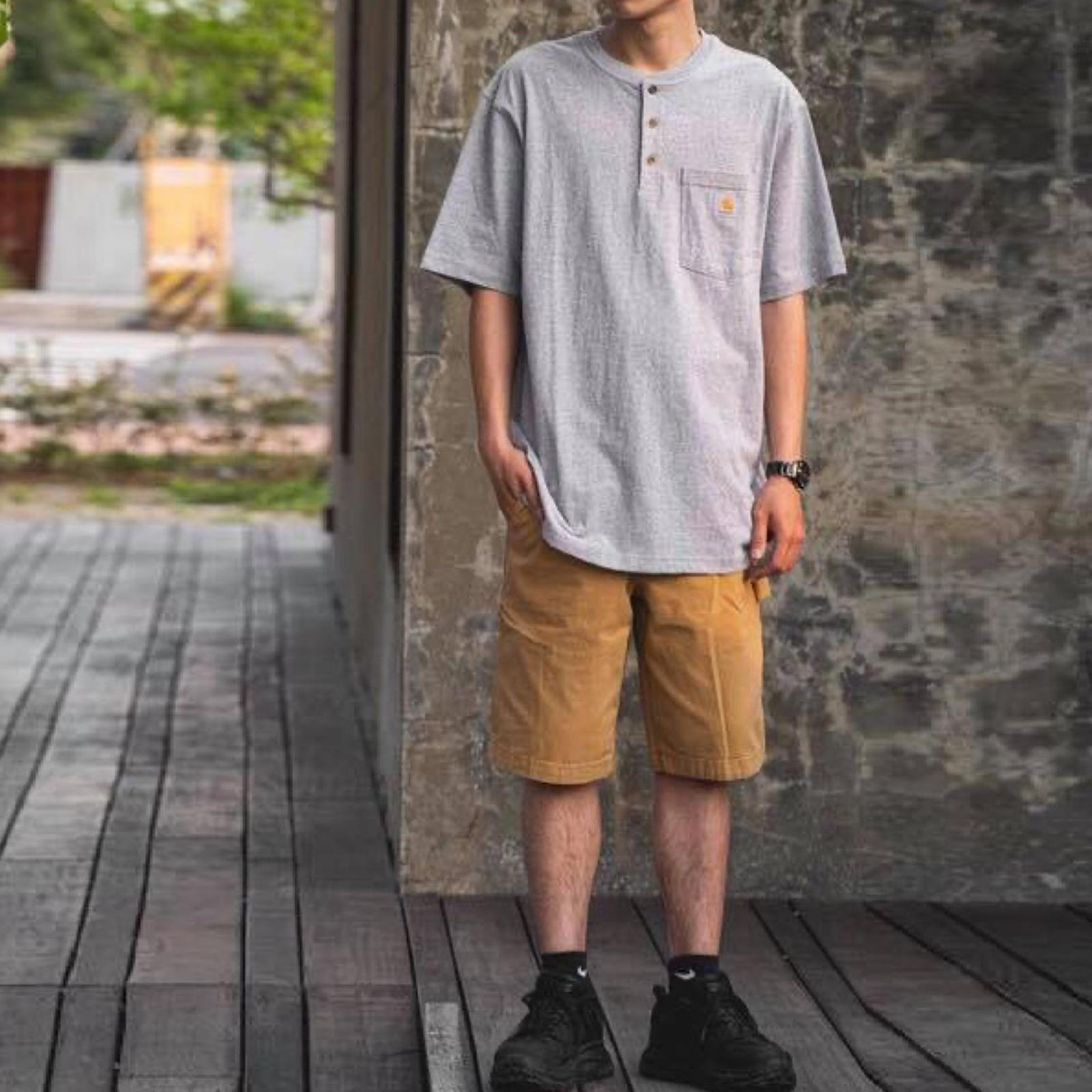 Men's Carhartt Pocket Henley T-Shirt