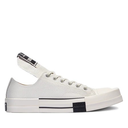 RICK OWENS DRKSHDW x Converse  DRKSTAR OX  限量 白色 聯名 低筒鞋