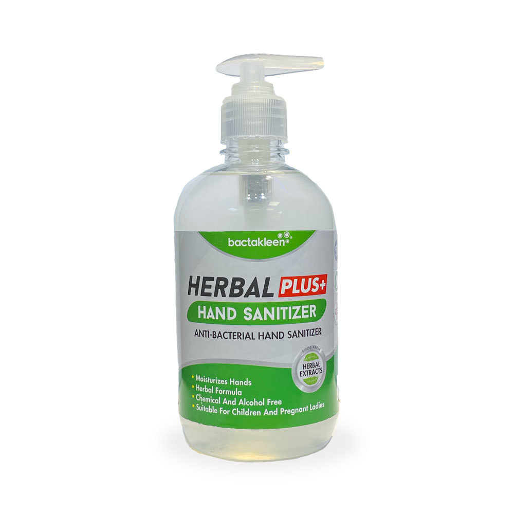 Bactakleen® HERBAL PLUS+ HAND SANITIZER 500ml