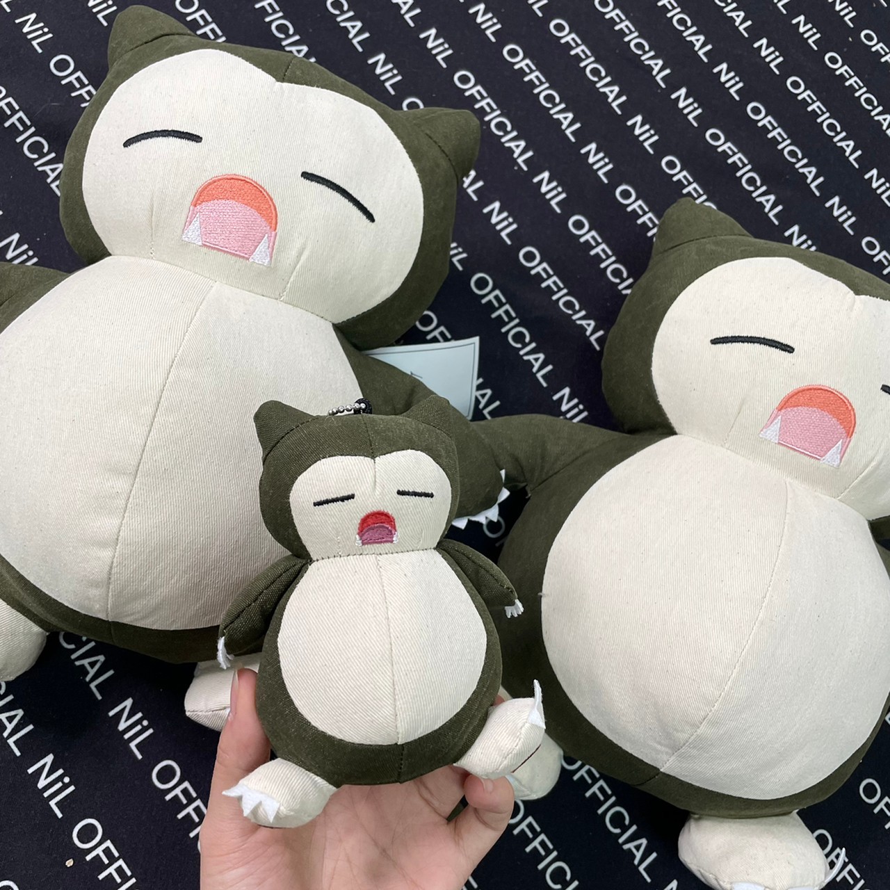 HUMBLE 軍布 手工縫製 卡比獸 吊飾 布偶