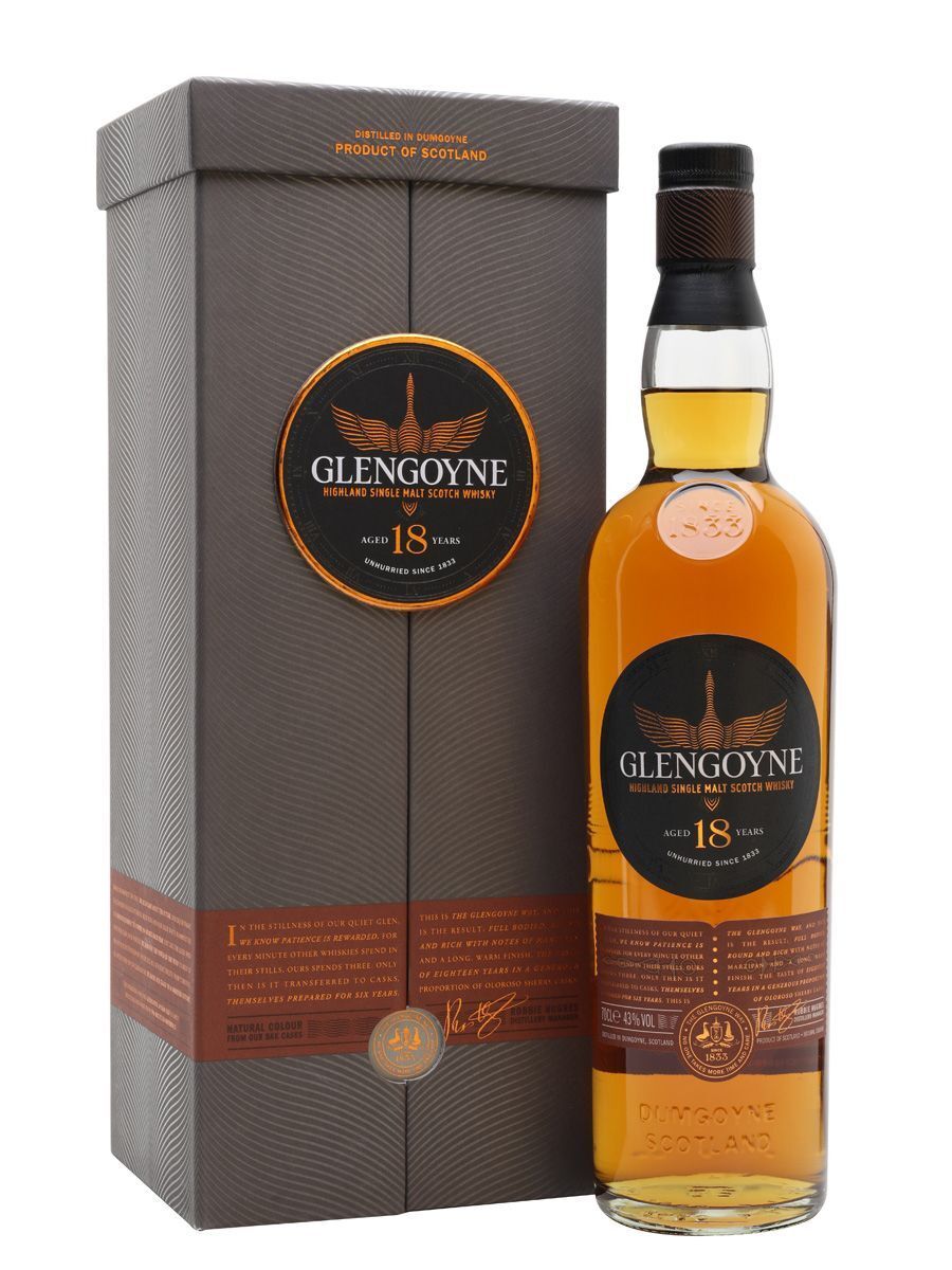 Glengoyne 18 Year  Single Malt Scotch Whisky 格蘭哥尼18年單一麥威士忌