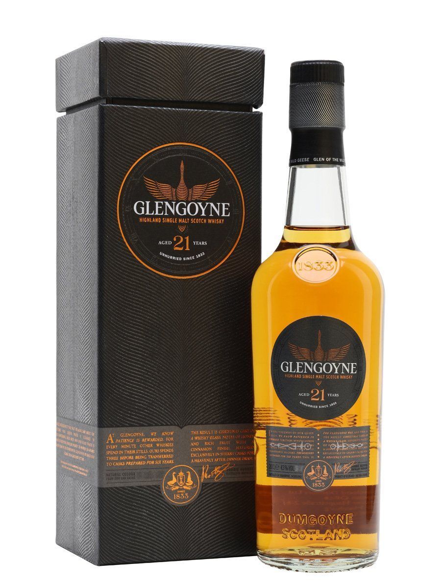 Glengoyne 21 Year  Single Malt Scotch Whisky 格蘭哥尼21年單一麥威士忌