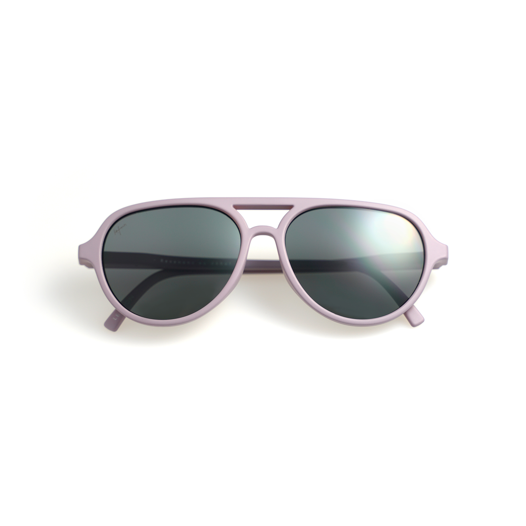 Aviator sunglasses - kids - 灰灰霧紫