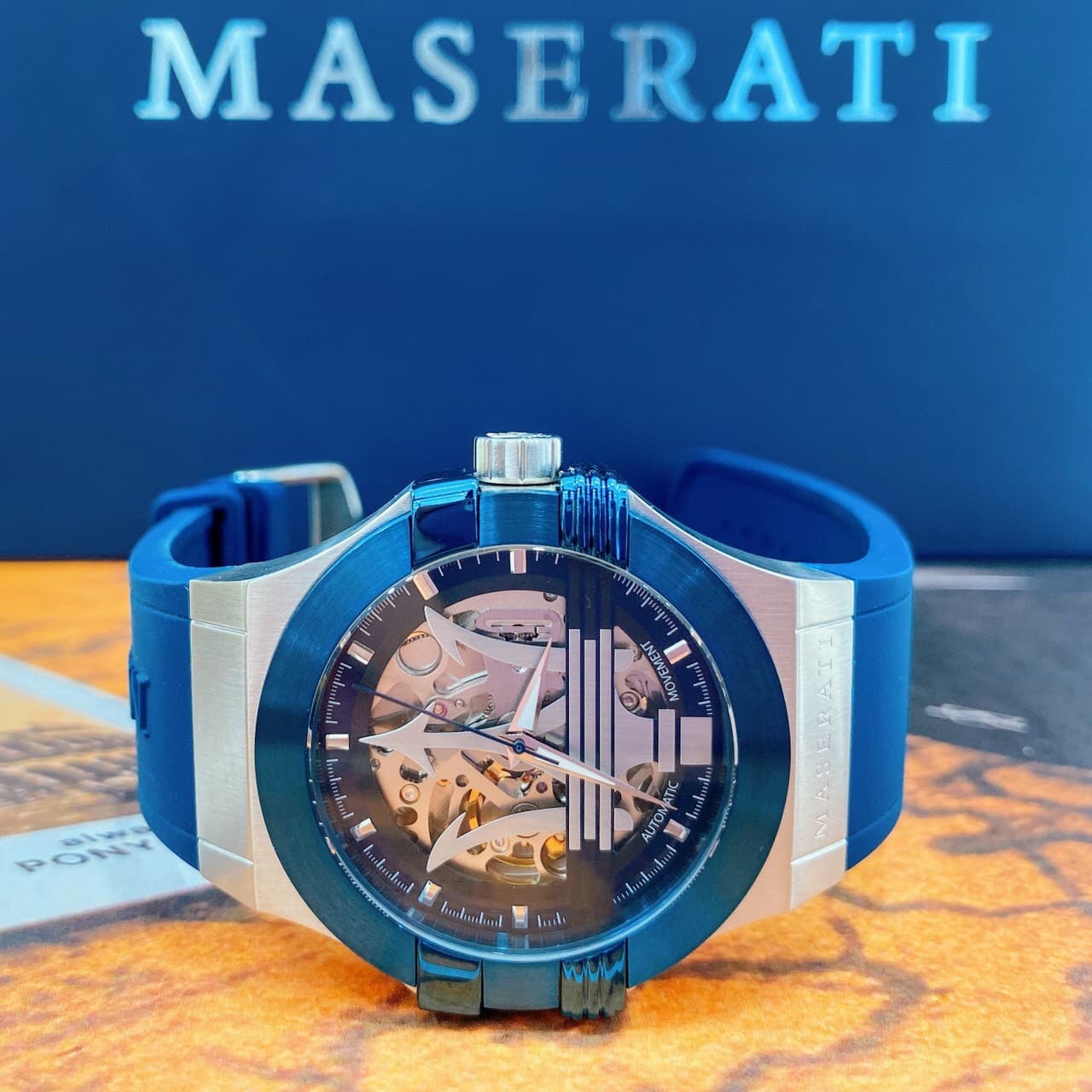 【Maserati瑪莎拉蒂】 POTENZA 三針日期潮流腕錶 R8821108035 42mm 現代鐘錶