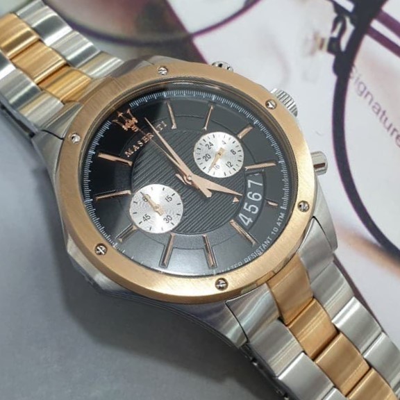 【Maserati瑪莎拉蒂】計時男錶時尚腕錶 R8873627004 44mm 現代鐘錶