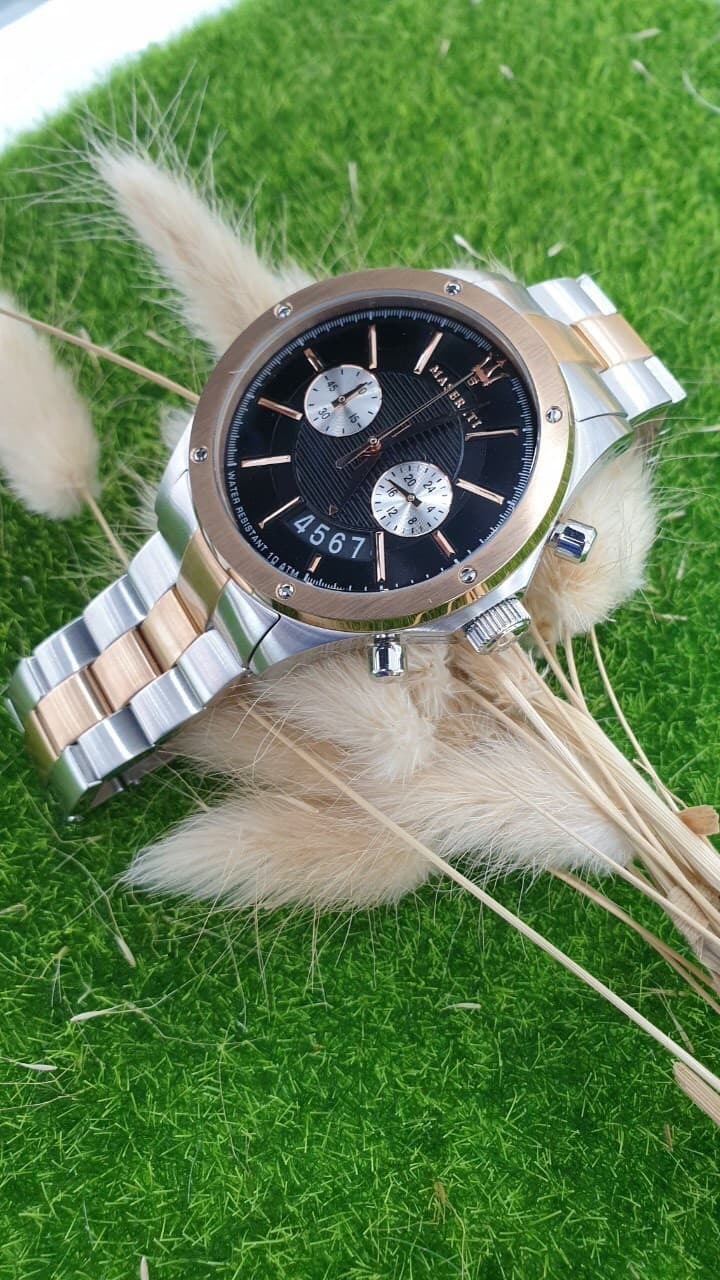 【Maserati瑪莎拉蒂】計時男錶時尚腕錶 R8873627004 44mm 現代鐘錶