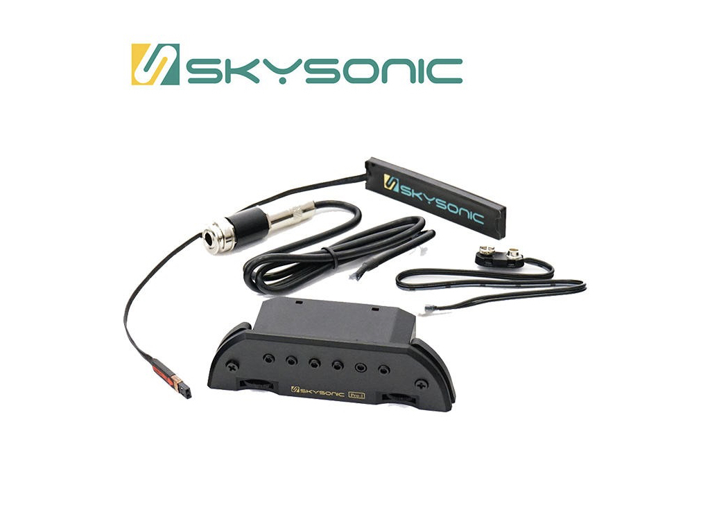 Skysonic - Pro1 木吉他拾音器三系統拾音器還原度高pickup｜陸比音樂