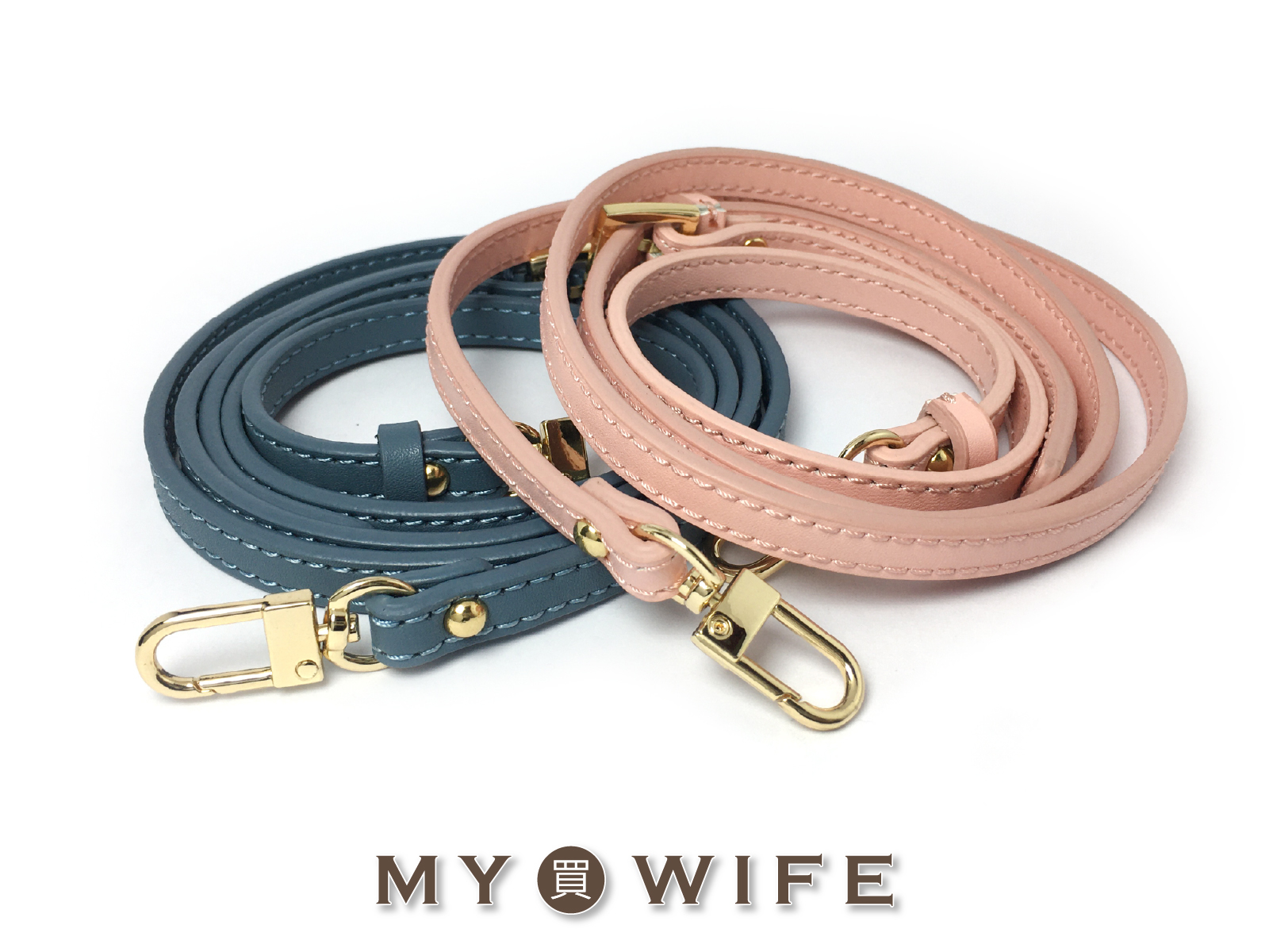 1cm真皮本革斜揹帶(莫蘭迪色系)_7色2款式【LP-CBD076/LP-CBD077】