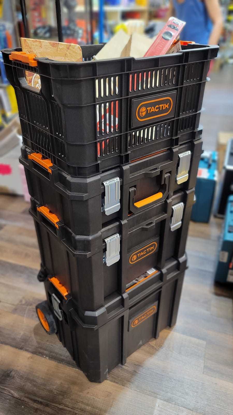 德國TACTIX  工具籃 (黑/20“) 320370 (需時訂貨)