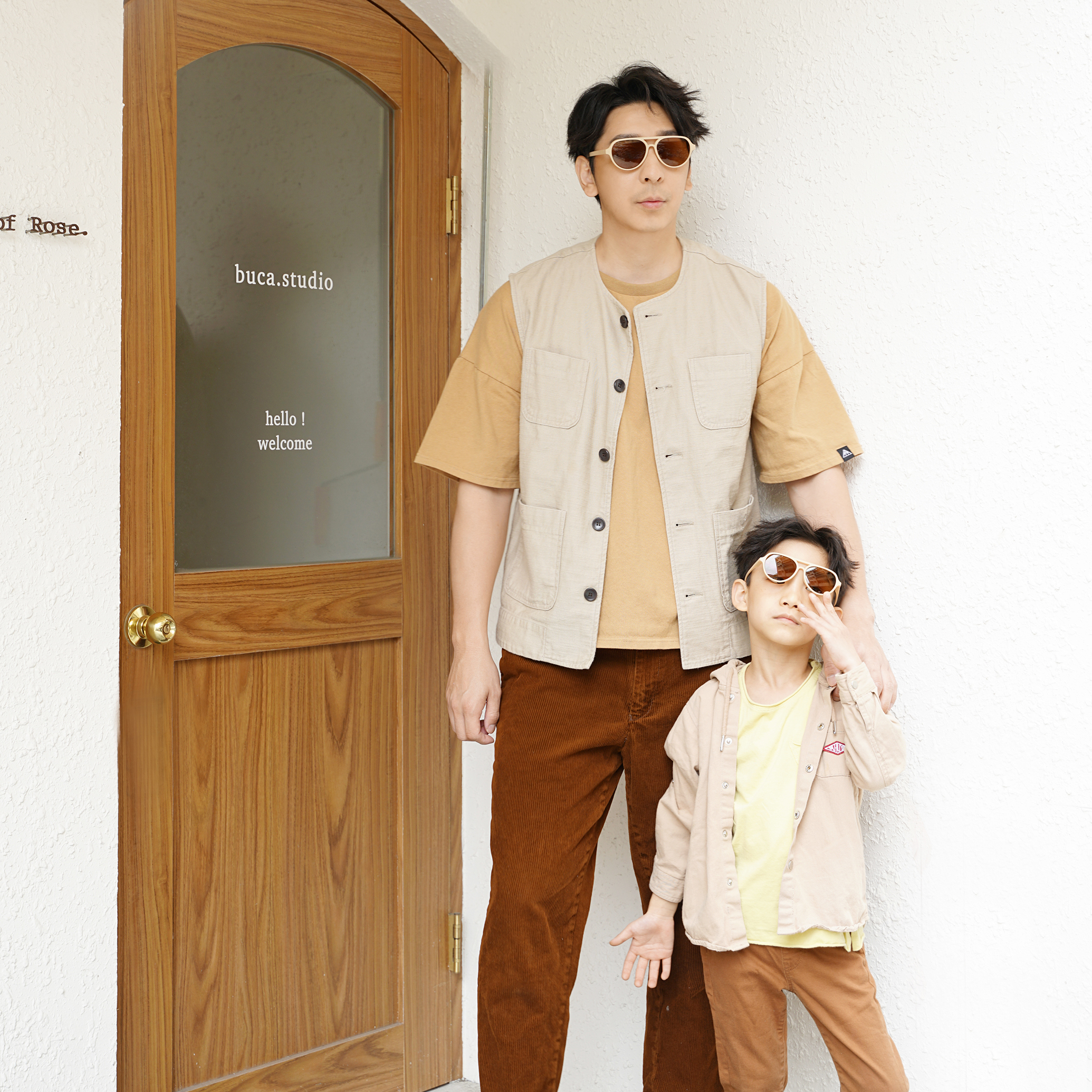 Aviator sunglasses - adult - 陽光霧黃