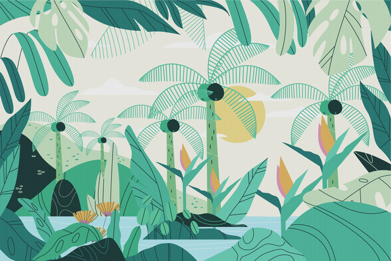 熱帶花草系列 006