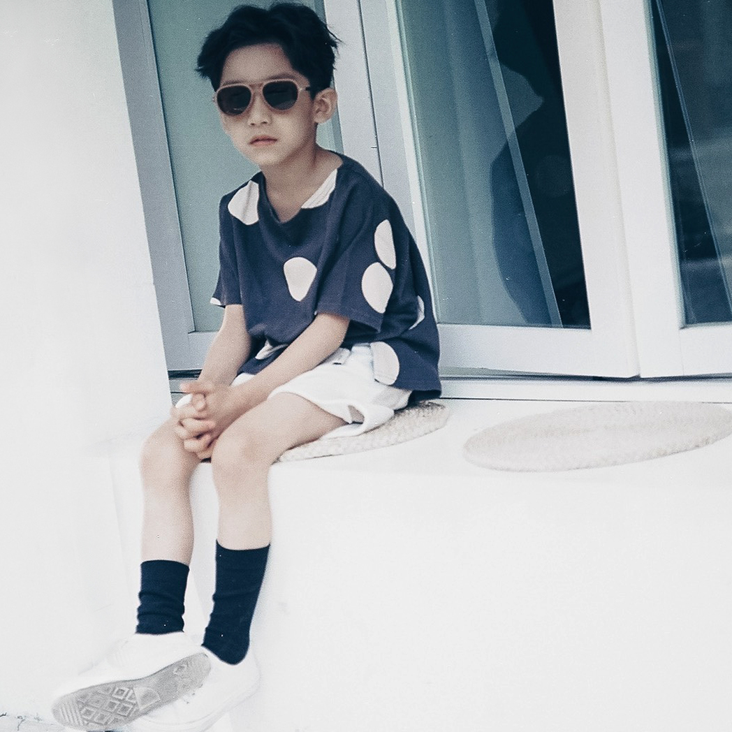 Aviator sunglasses - kids - 霧棕迷彩