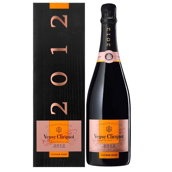 Veuve Clicquot Vintage Brut Rose 2012 (Gift Box) (JS94)