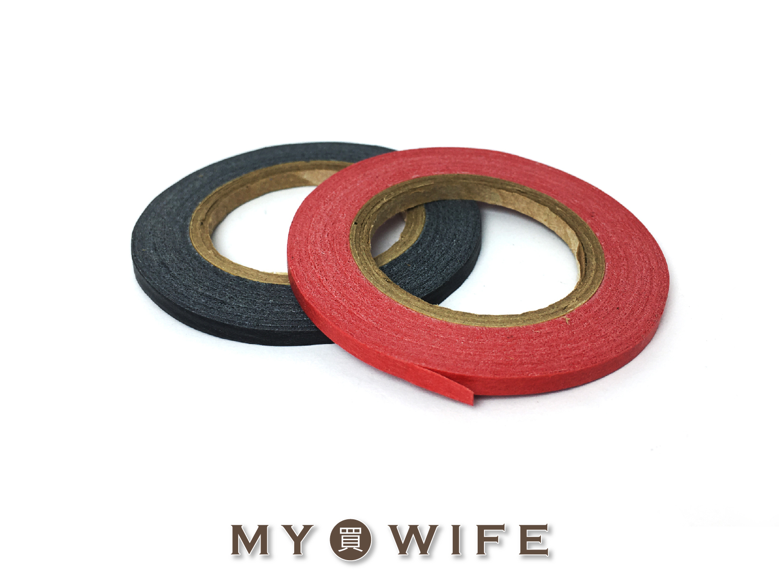 【台製】3mm標示帶_曲線膠帶/轉彎膠帶/線透/縫紉_2色