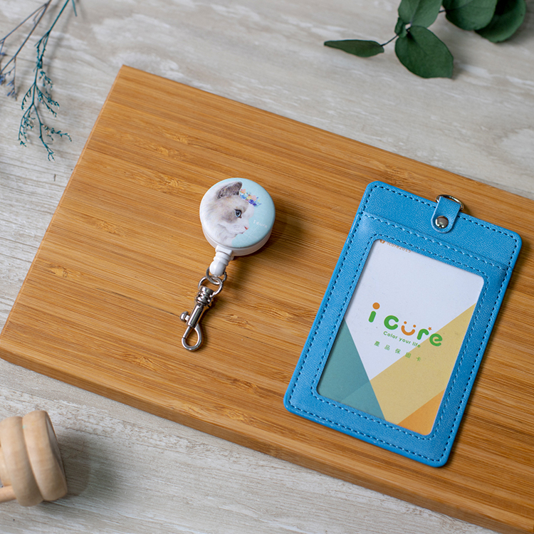 i 好夾 伸縮卡套組 -手繪風系列 / 波斯貓