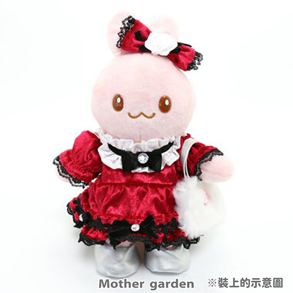 日本Usamomo萌兔桃桃- 更衣衣服-學院風 上衣 22cm專用(玩偶配件)