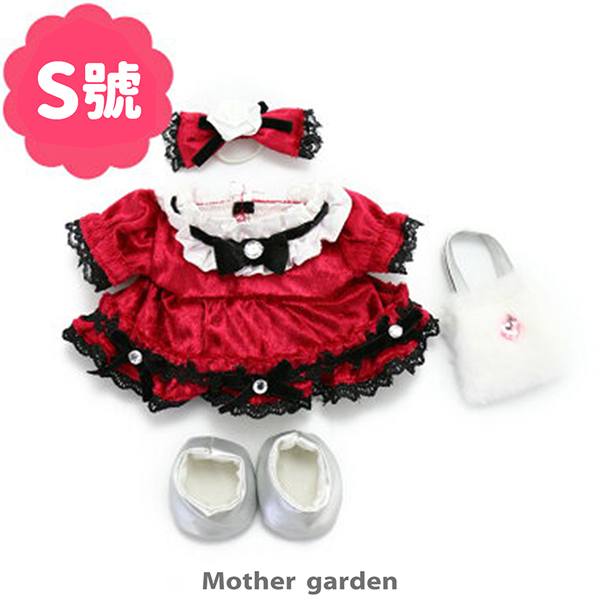 日本Usamomo萌兔桃桃- 更衣衣服-學院風 上衣 22cm專用(玩偶配件)