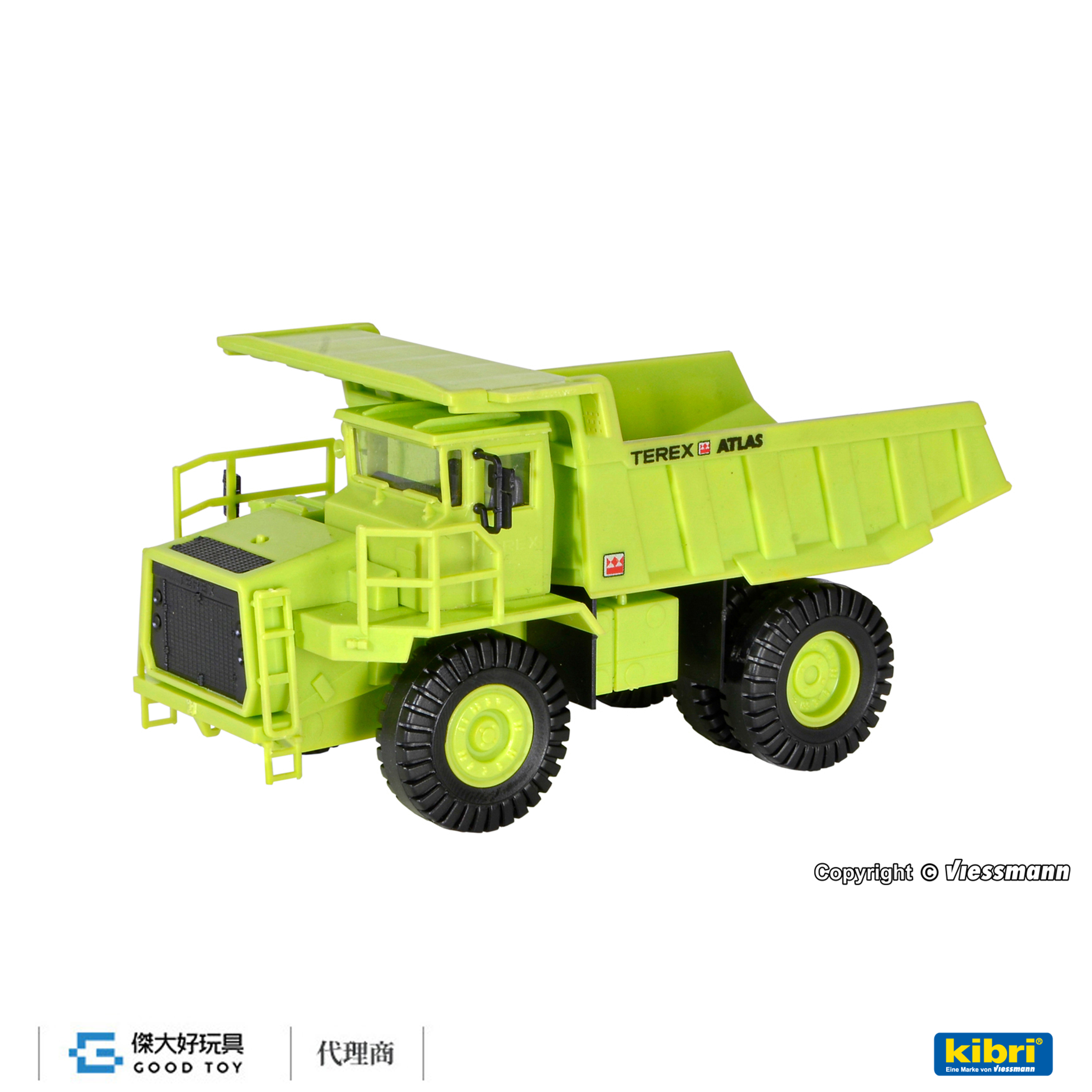 Kibri 14058 (HO kit) TEREX 重型自卸車