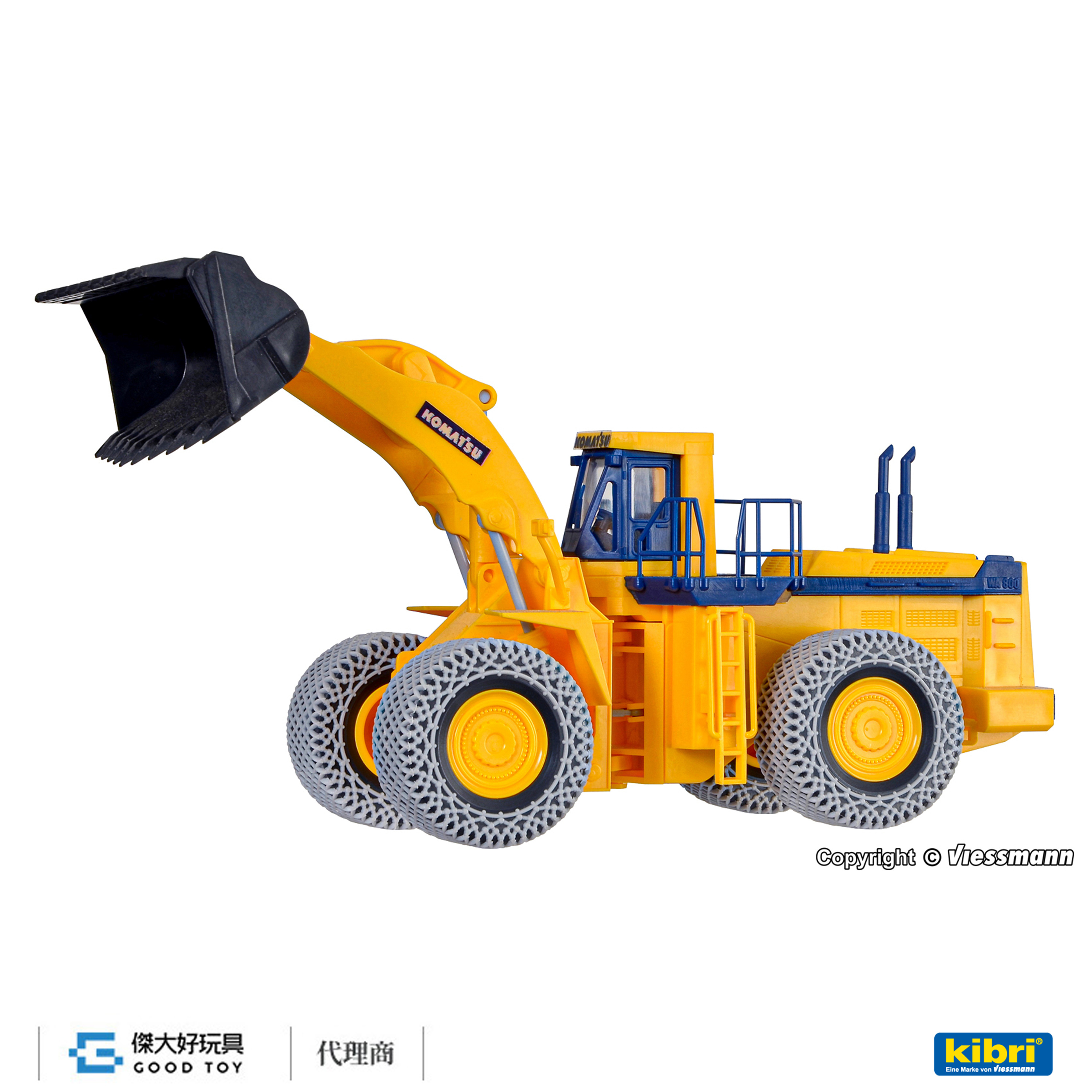 Kibri 11454 (HO kit) KOMATSU WA 800-2 輪式鏟裝機 
