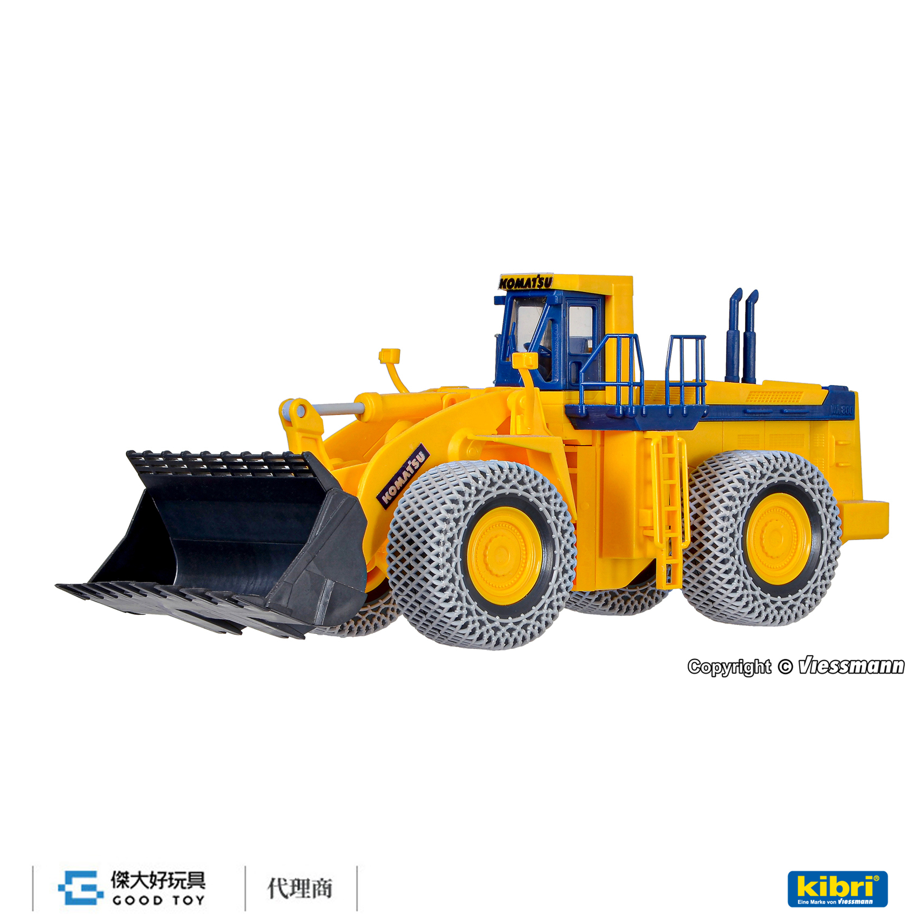 Kibri 11454 (HO kit) KOMATSU WA 800-2 輪式鏟裝機 