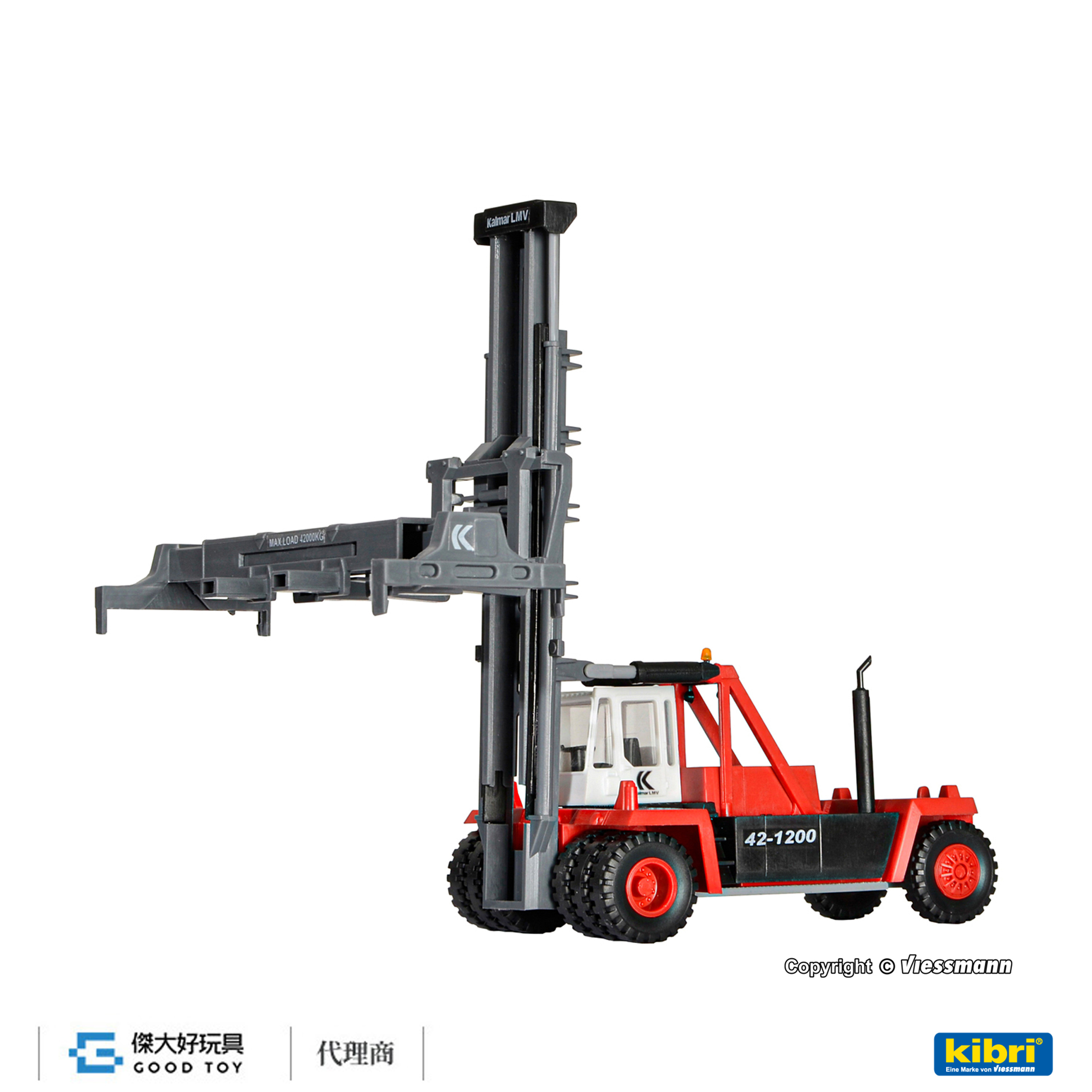 Kibri 11751 (HO kit) KALMAR 貨櫃叉車.堆高機