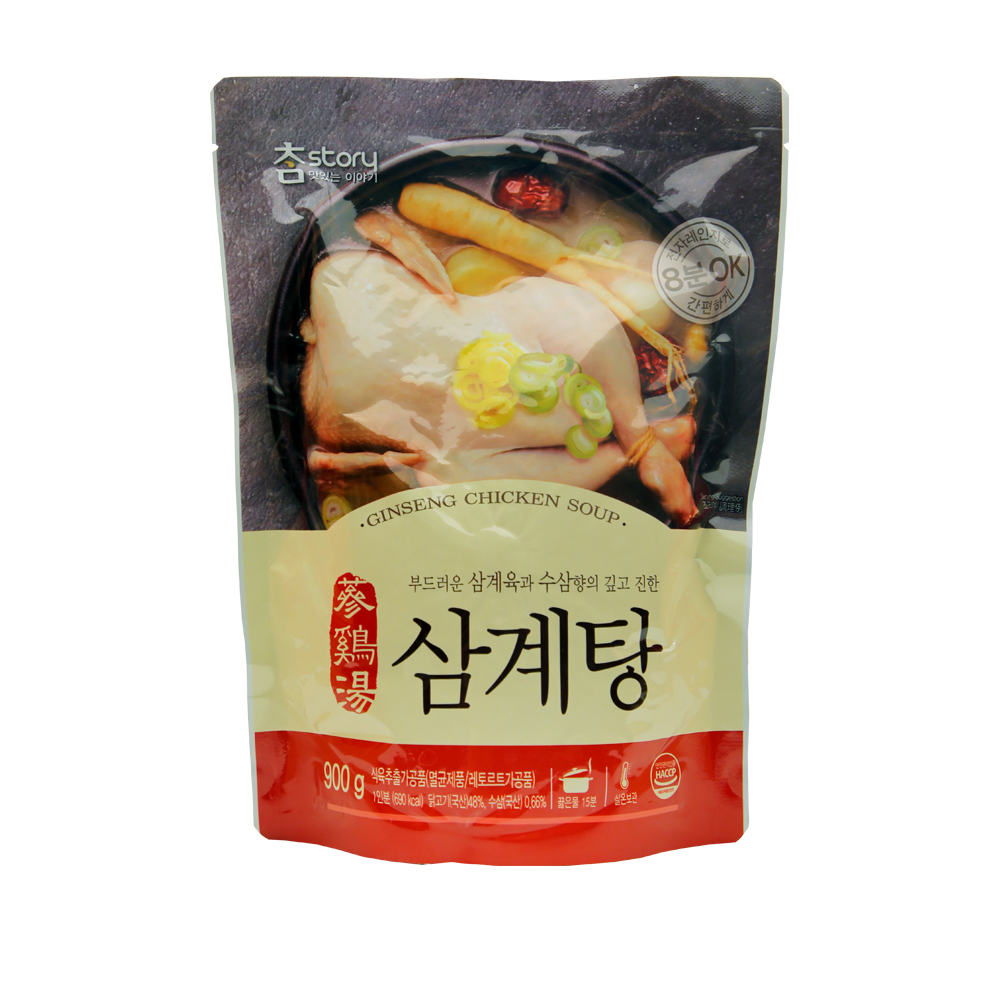 【信大】韓國傳統蔘雞湯4入組