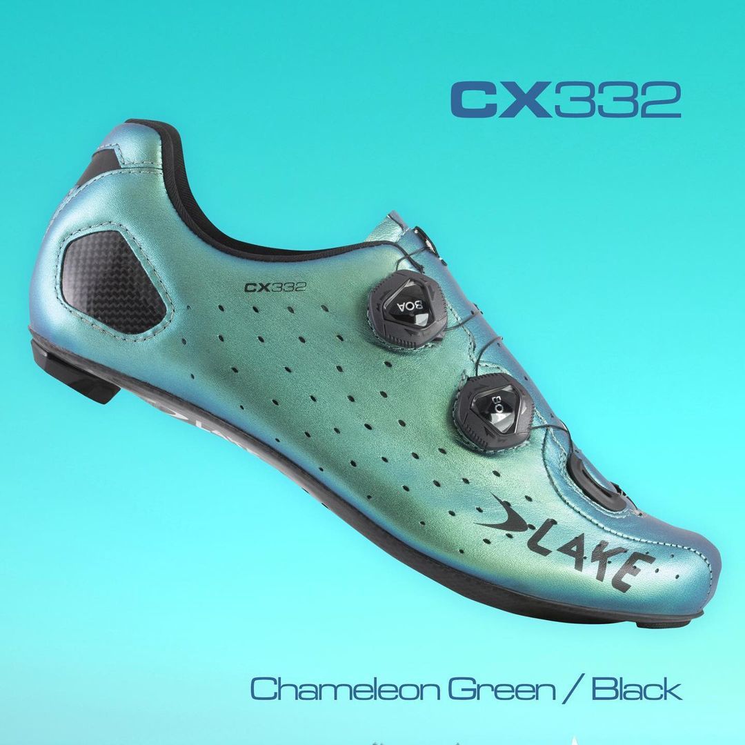 LAKE CX332 系列碳纖/ 熱塑型公路車鞋*WIDE FIT