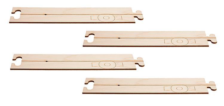 Faller 161911 HO規 Laser-Street street straight 直街道 (4入)