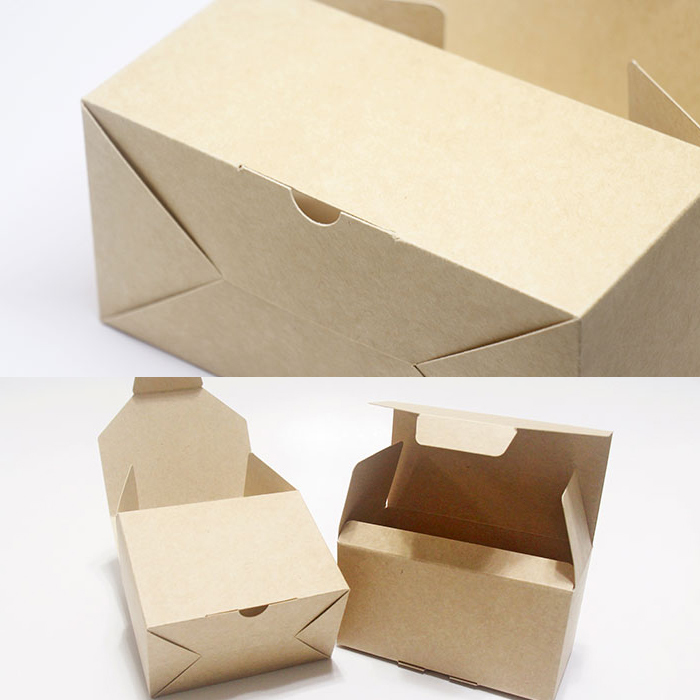 掀蓋扣底盒 無印牛皮 B1-03 10入/包 16*8*7.5cm【3-B103】