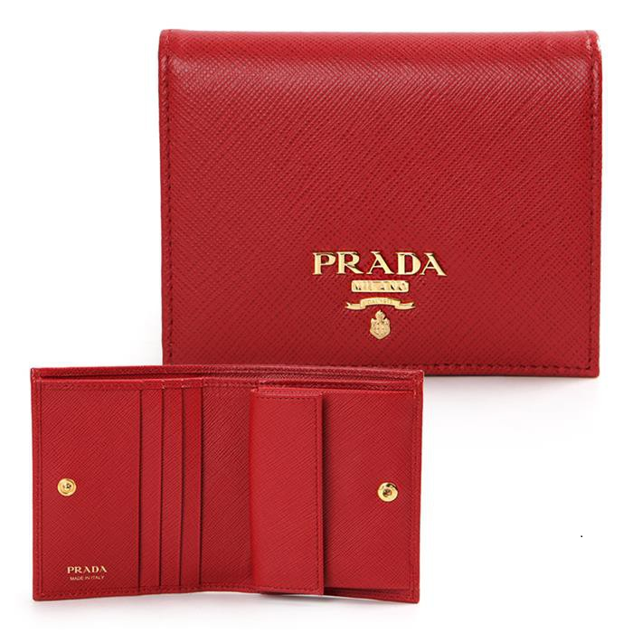 PRADA 1MV204 SMALL SAFFIANO LEATHER WALLET