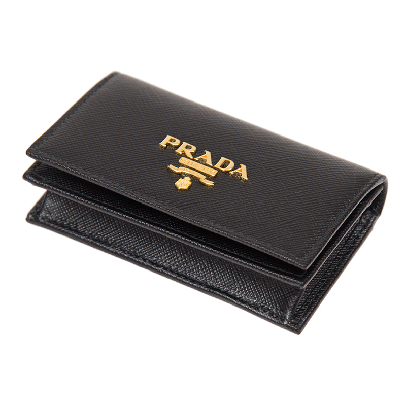 PRADA 1MC122 SAFFIANO LEATHER CARD HOLDER