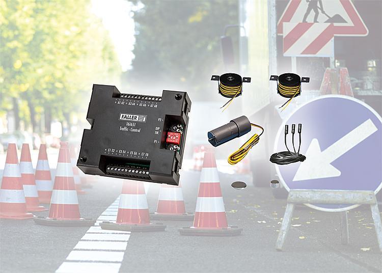 Faller 161622 Car System Basic set Components 動態汽車路線控制組