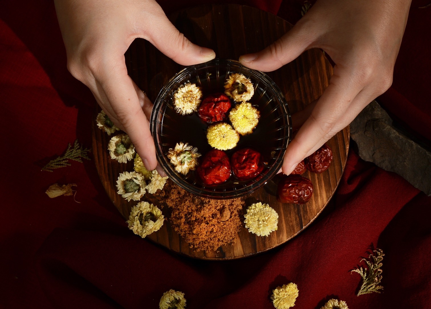 【太保制餅】古早味黑糖紅棗枸杞杭菊飲