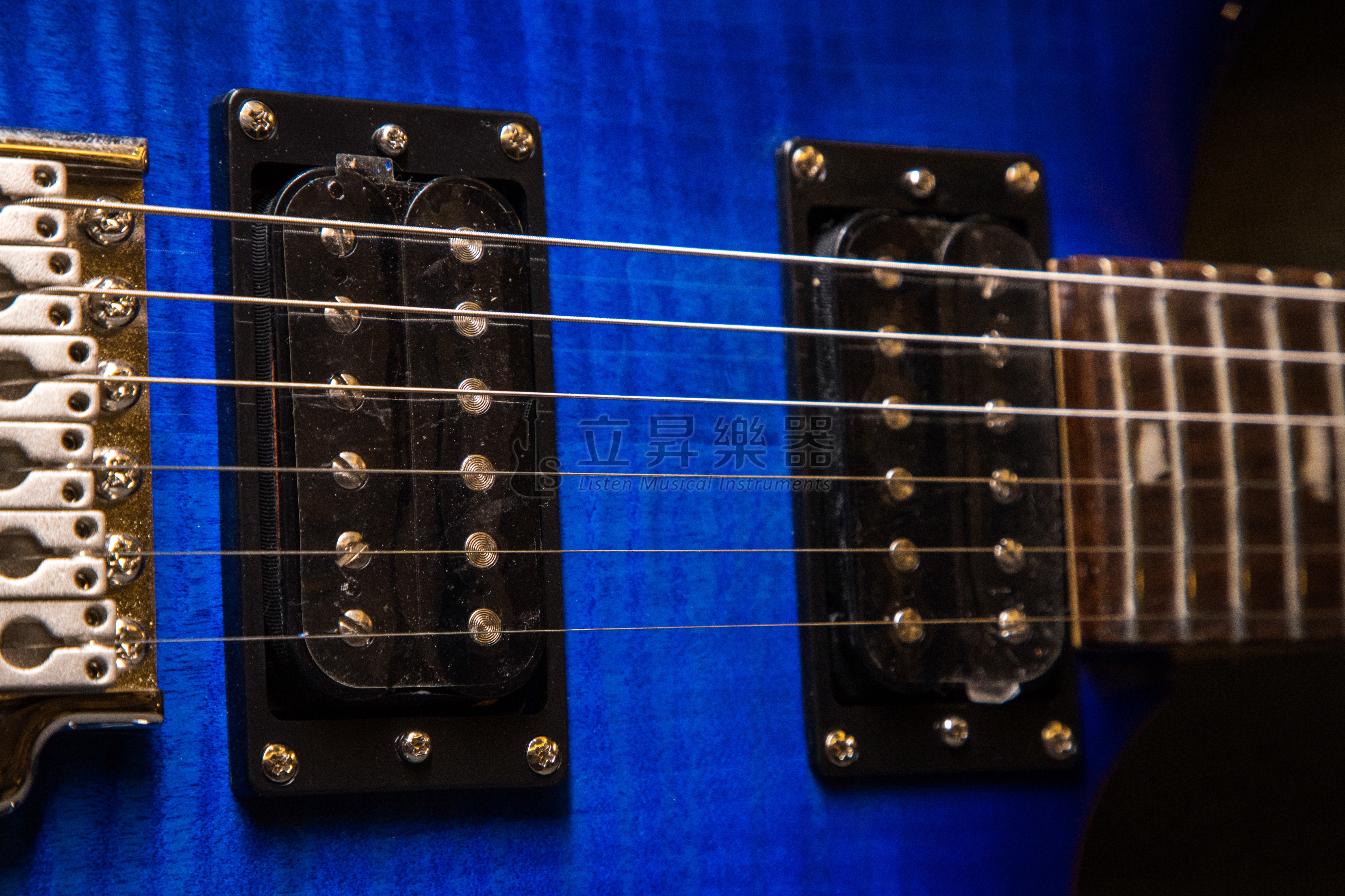 PRS PRS SE CUSTOM 24 電吉他 虎紋楓木 藍色 印尼廠 附原廠琴袋 CU44DC 第 4 張圖片｜三峽吉他 / Bass