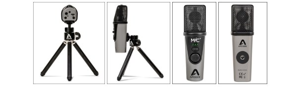 Apogee Apogee MiC+ MIC PLUSE 美國製造 電容麥克風【for iOS/Mac/PC】 第 2 張圖片｜三峽麥克風