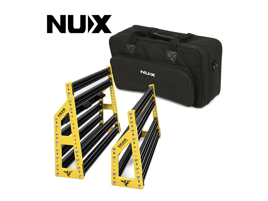 Nux - NPB Bumblebee 大黃蜂效果器盤 採用上下兩層的設計