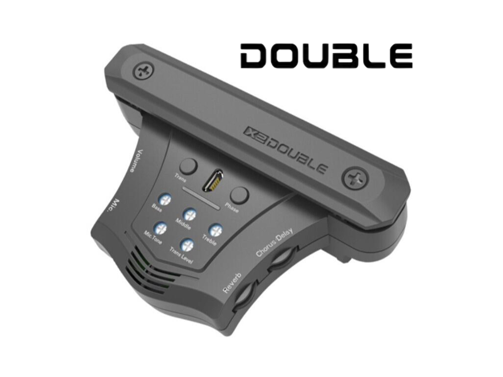 Double Go X2 木吉他拾音器 加震拾音器 內建空間效果 可收敲板 CP值高 pickup