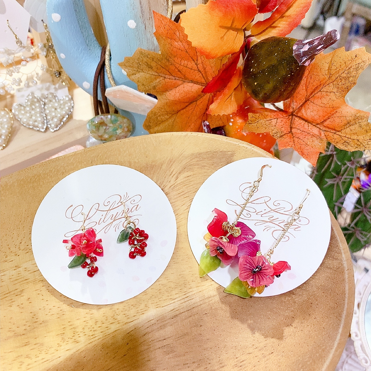 [手作家]  果實耳環