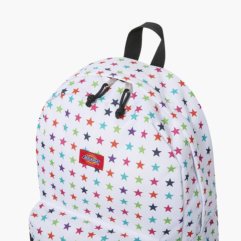 「韓國直送」 DICKIES 白底彩星書 (DK503)