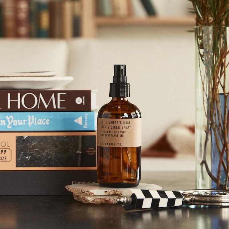 No.11 Amber & Moss 琥珀綠苔 空間/衣料噴霧 - P.F. Candle Co.