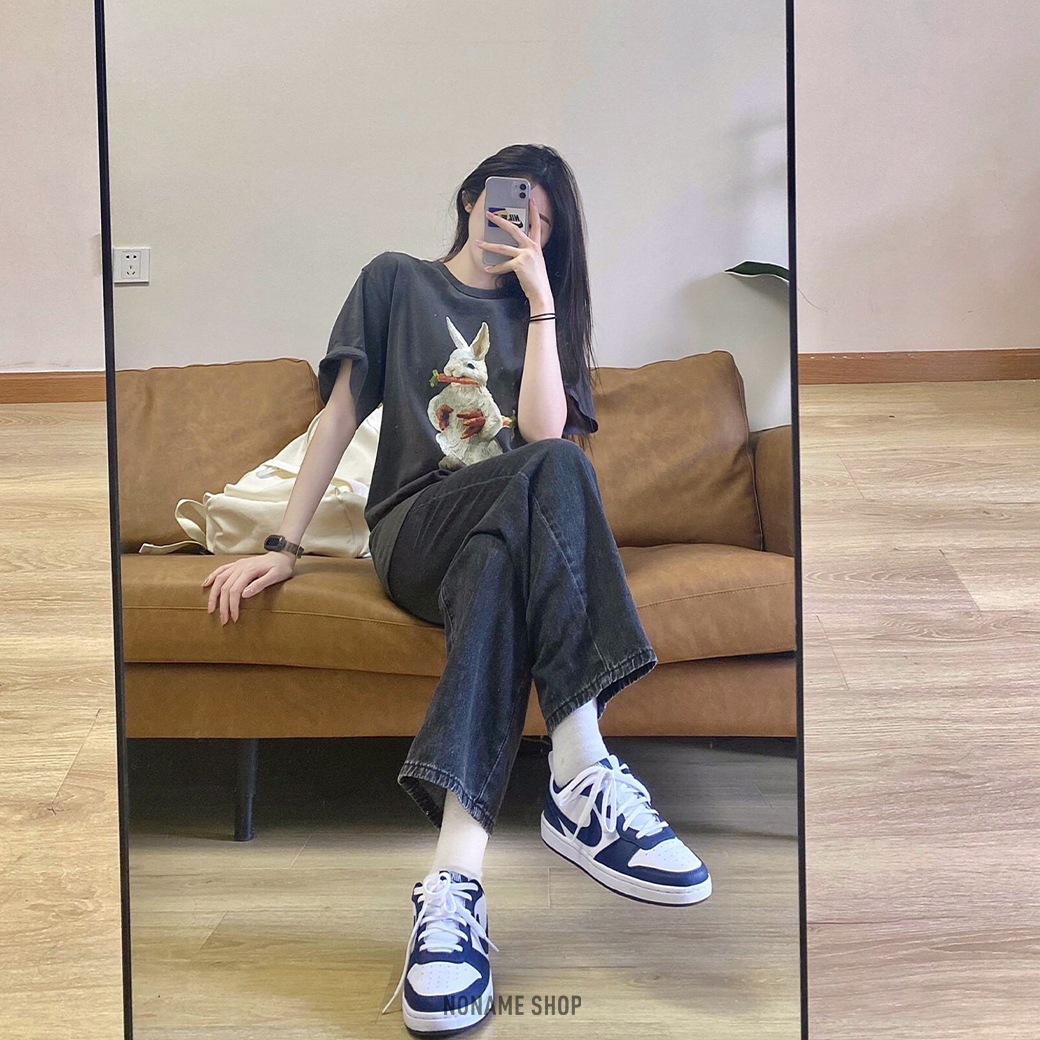 NIKE COURT BOROUGH LOW 2 小Dunk 白藍 黑曜石 (GS/大童款)