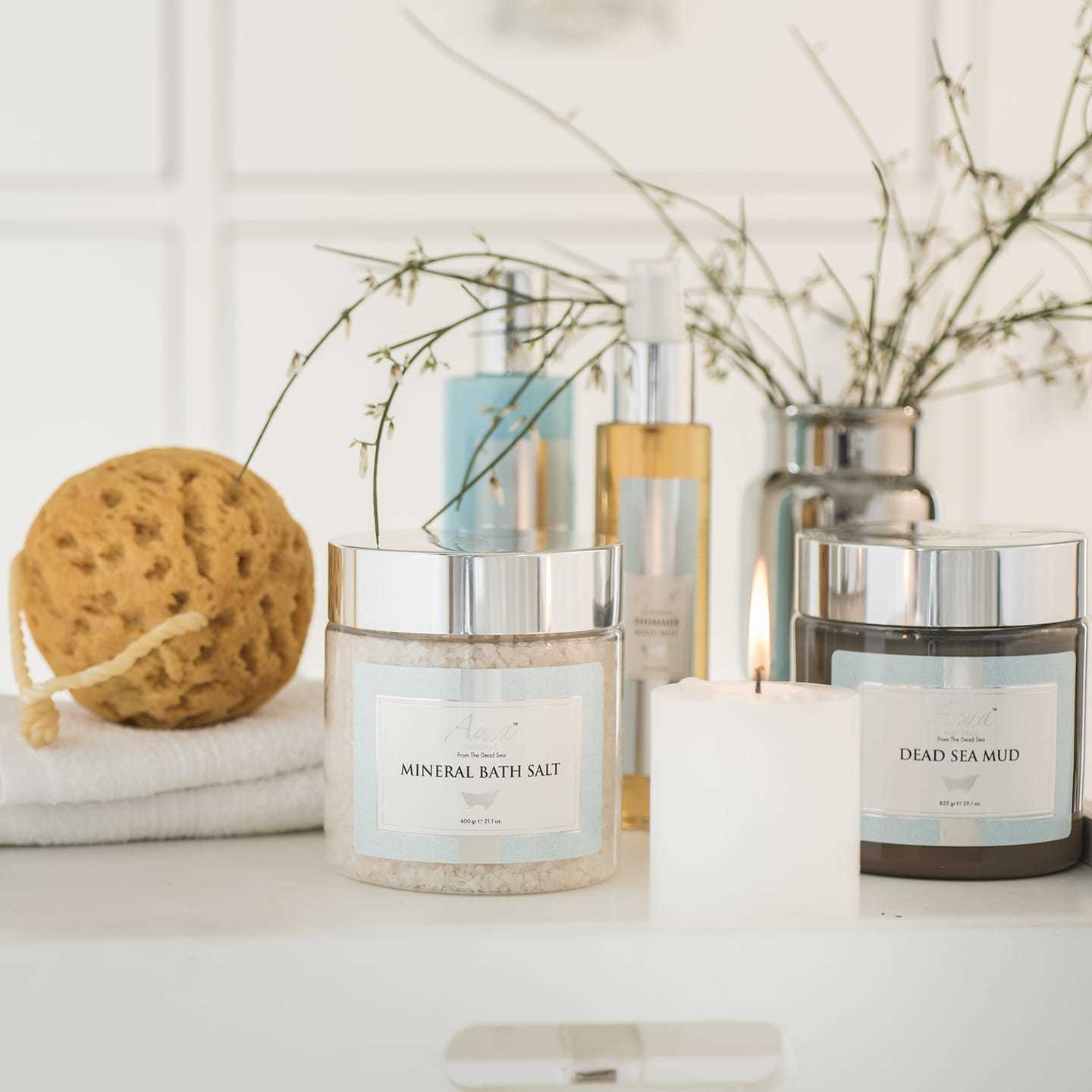 【Eco-friendly!】Aqua Mineral 死海鹽精油沐浴球 100gr