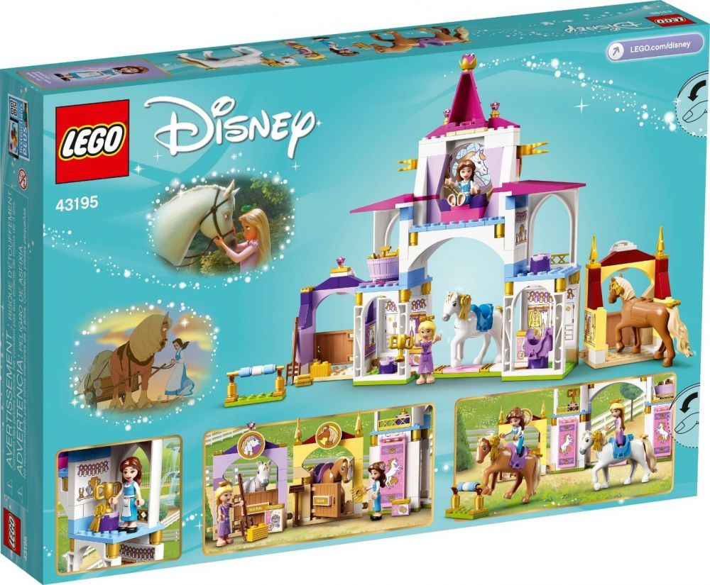 LEGO 43195 Belle and Rapunzel's Royal Stables 貝兒和長髮公主的皇家馬廄 (美女與野獸，魔髮奇緣)