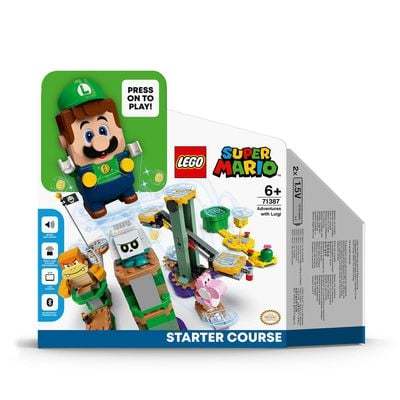 (旺角/沙田門市自取優惠) LEGO Super Mario 71387 :  Luigi™入門競賽跑道