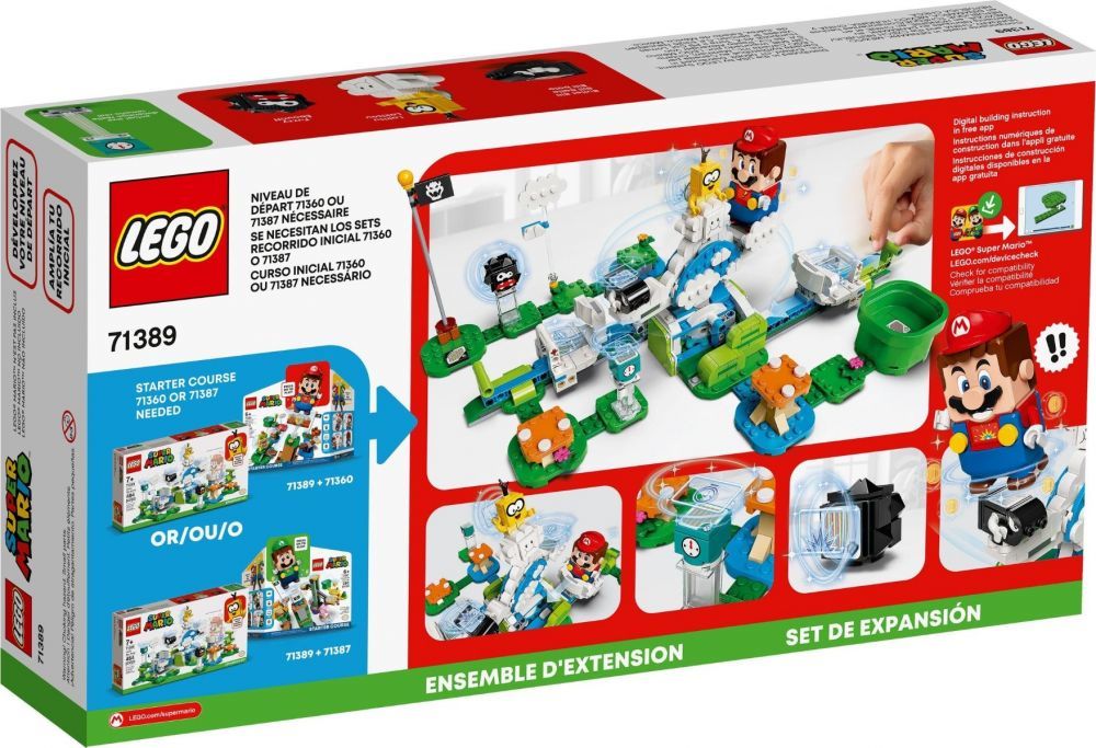 LEGO 71389 Lakitu Sky World Expansion Set 球蓋姆空中世界擴展版圖 (Super Mario 超級瑪利奧)