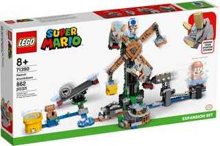 LEGO 71390 Reznor Knockdown Expansion Set 擊倒布伊擴展版圖 (Super Mario 超級瑪利奧)